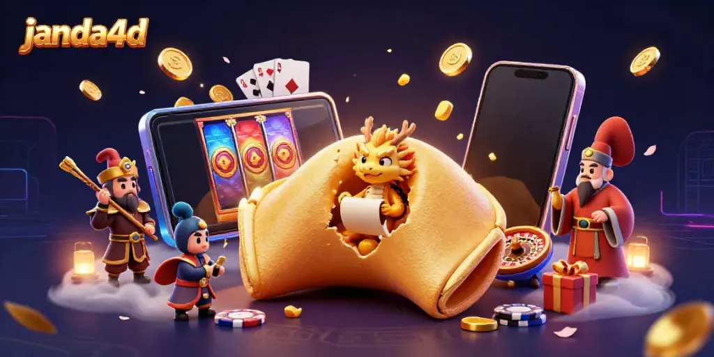 Permainan seru di janda4d dengan slot dan naga bijak berbagi keberuntungan.