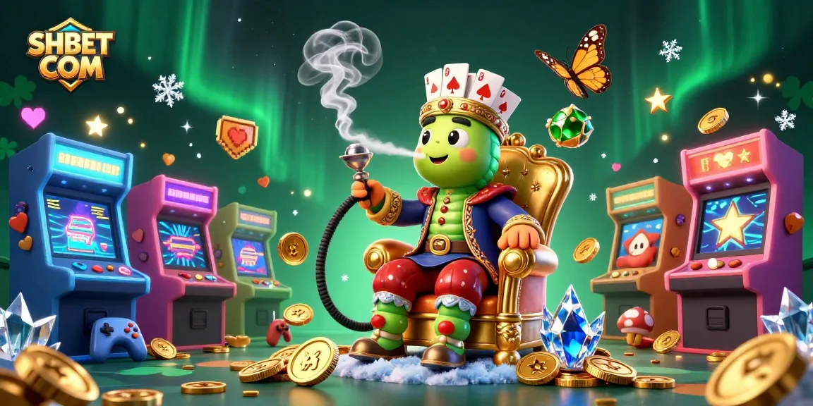 Experience thrilling casino action at SHBET COM with vibrant 3D gaming elements and characters.
