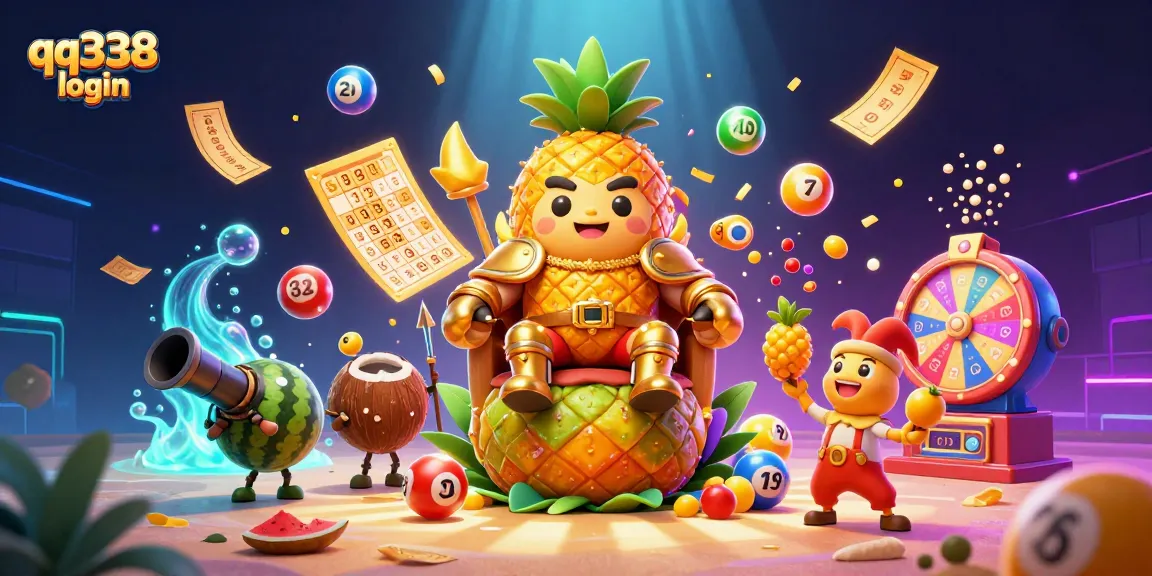 Experience the excitement of qq338 login with vibrant gaming elements and dynamic characters in a colorful casino scene.