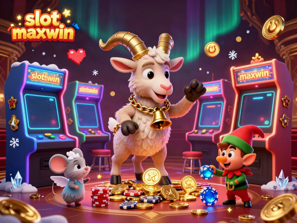 Menghadirkan slot maxwin dengan kasino mewah, Krampus membawa suasana, sementara elf mencuri chip poker.