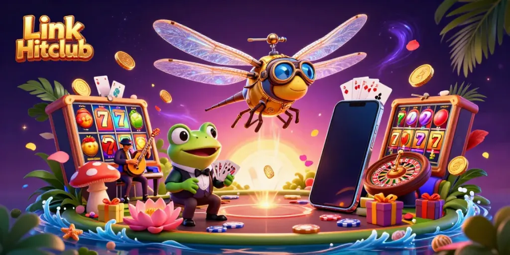 Experience thrilling gameplay at Link Hitclub with exciting slot games and vibrant casino elements.