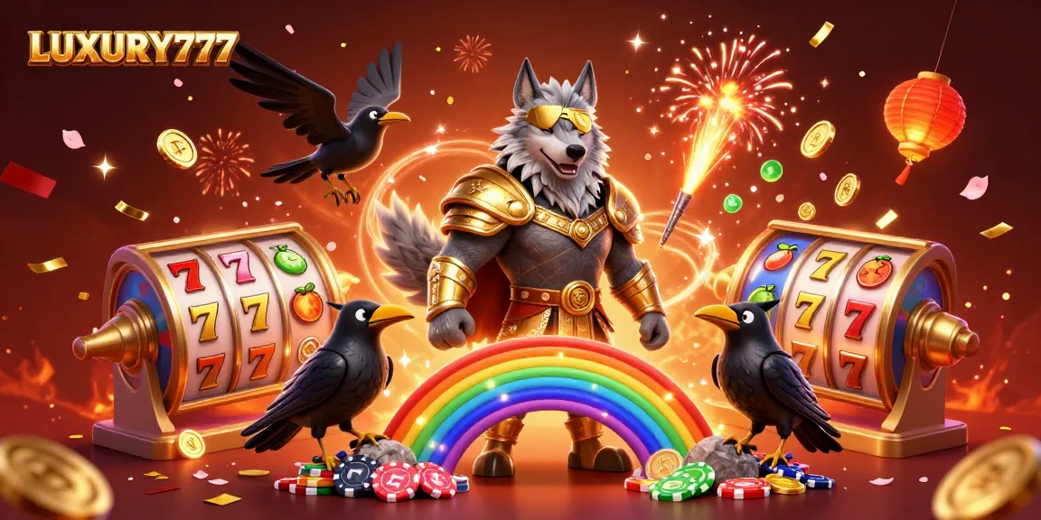 Mainkan LUXURY777 dengan Odin dan ravens dalam pencarian jackpot yang megah.