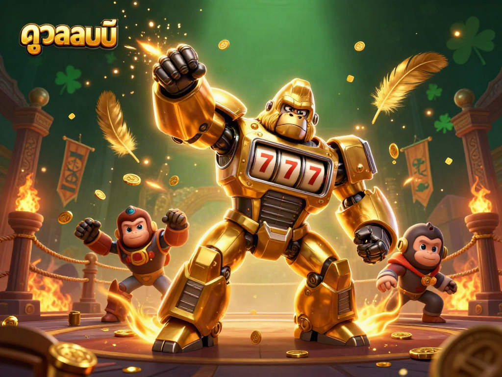 Experience thrilling ดูบอลออนไลน์ action with dynamic 3D visuals featuring sports elements and casino themes.