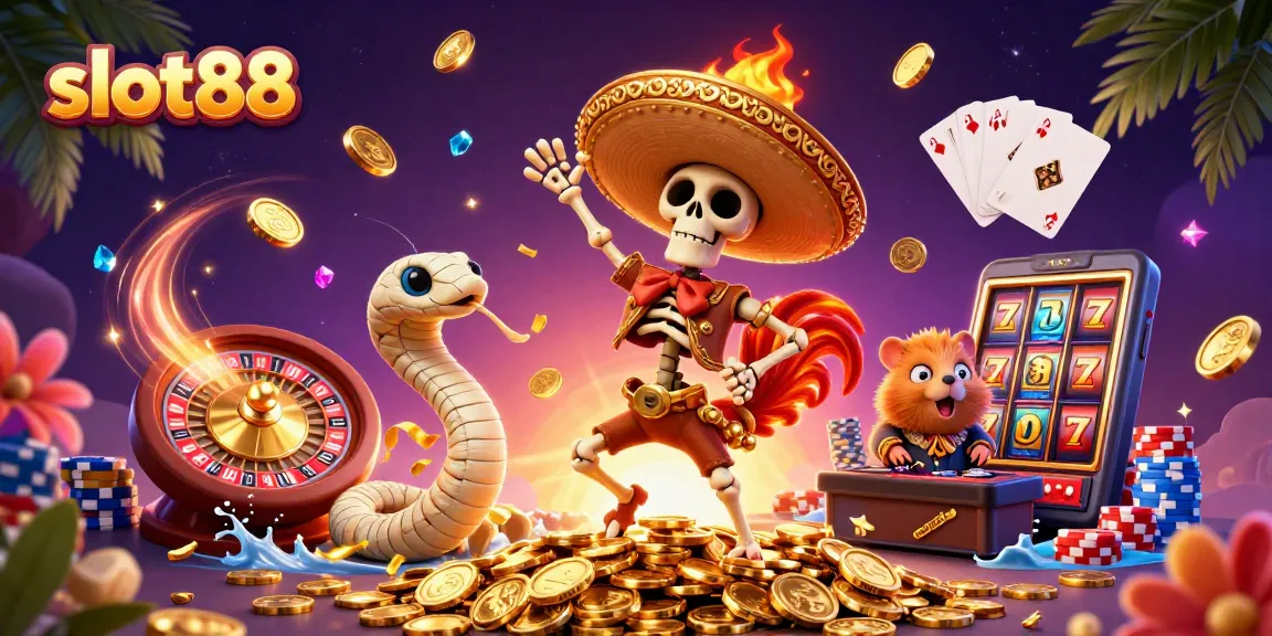 Slot88 ajak pemain merasakan keseruan jackpot dengan beragam simbol slot menarik.