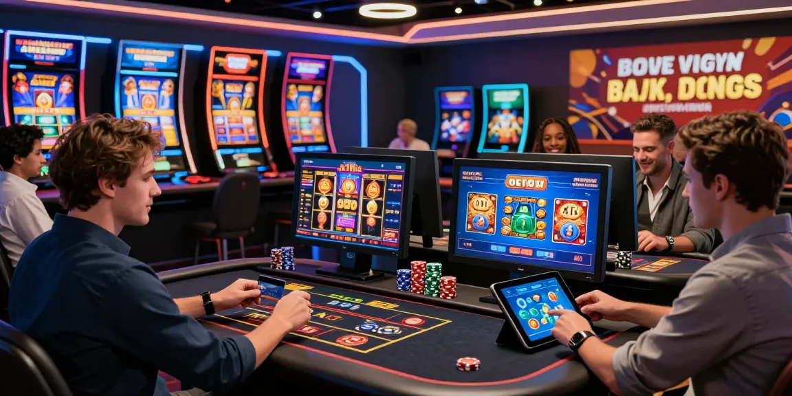 Players enjoying credit card casinos at https://brcs.co.uk with live games, vibrant graphics, and dynamic bonuses.