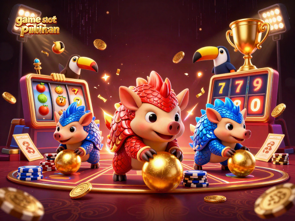 Menangkan game slot gacor pilihan dengan slot seru yang menampilkan pangolins dan simbol keberuntungan!