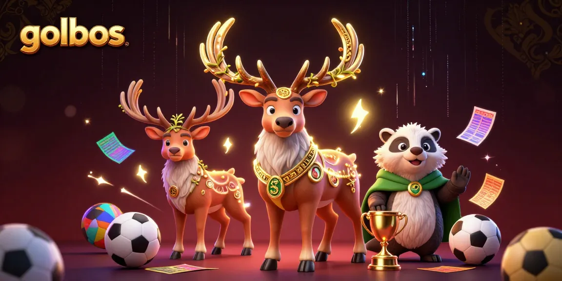 Experience the thrill of sports betting with golbos as enchanting characters illuminate the scene.