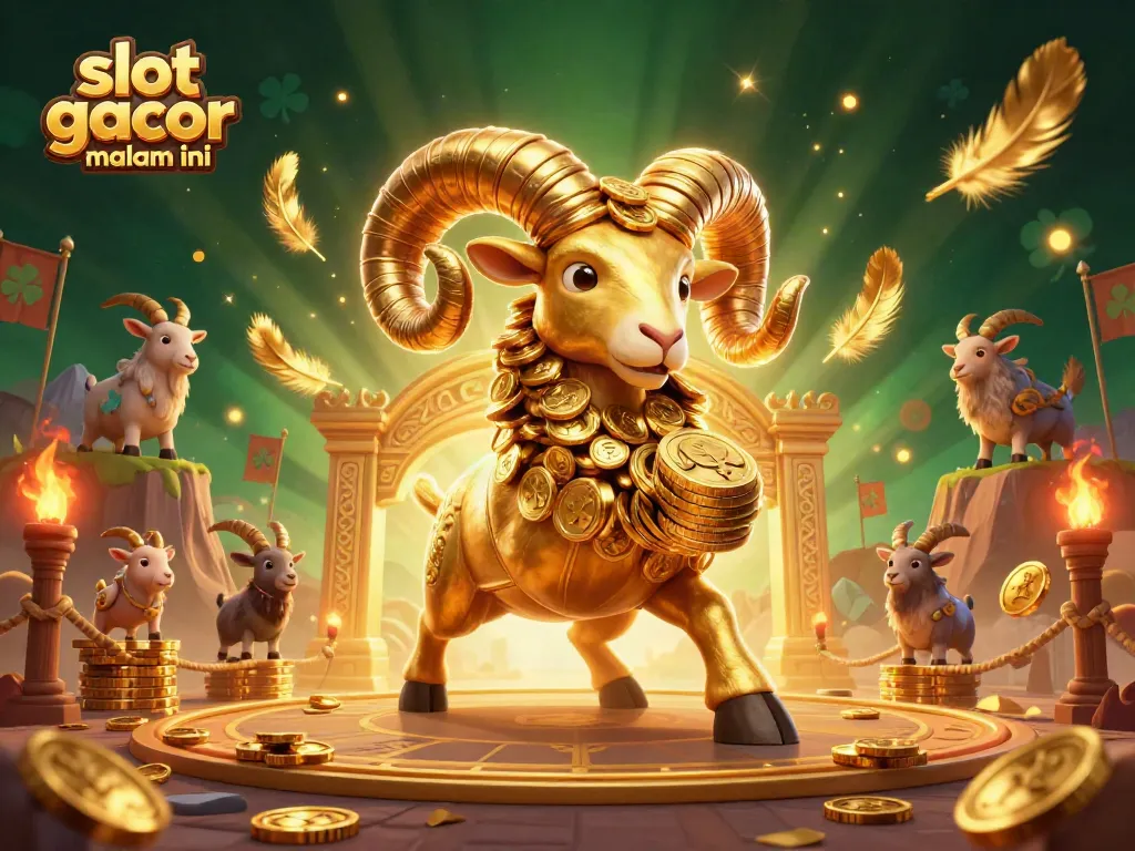 Spin and win with slot gacor malam ini featuring dynamic golden ram and exciting casino elements.