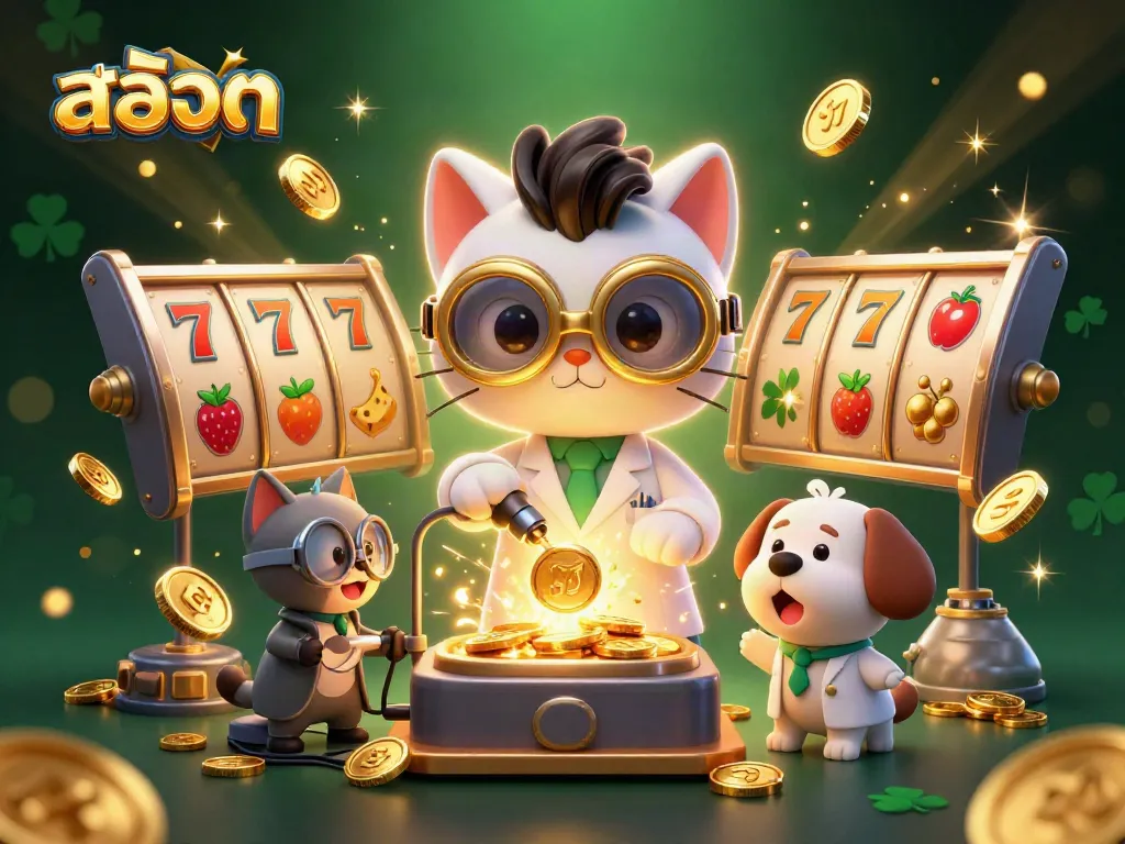 สล็อต หมุนวงล้อในภาพ 3D พร้อมตัวละครน่ารัก สร้างประสบการณ์คาสิโนที่น่าตื่นเต้น