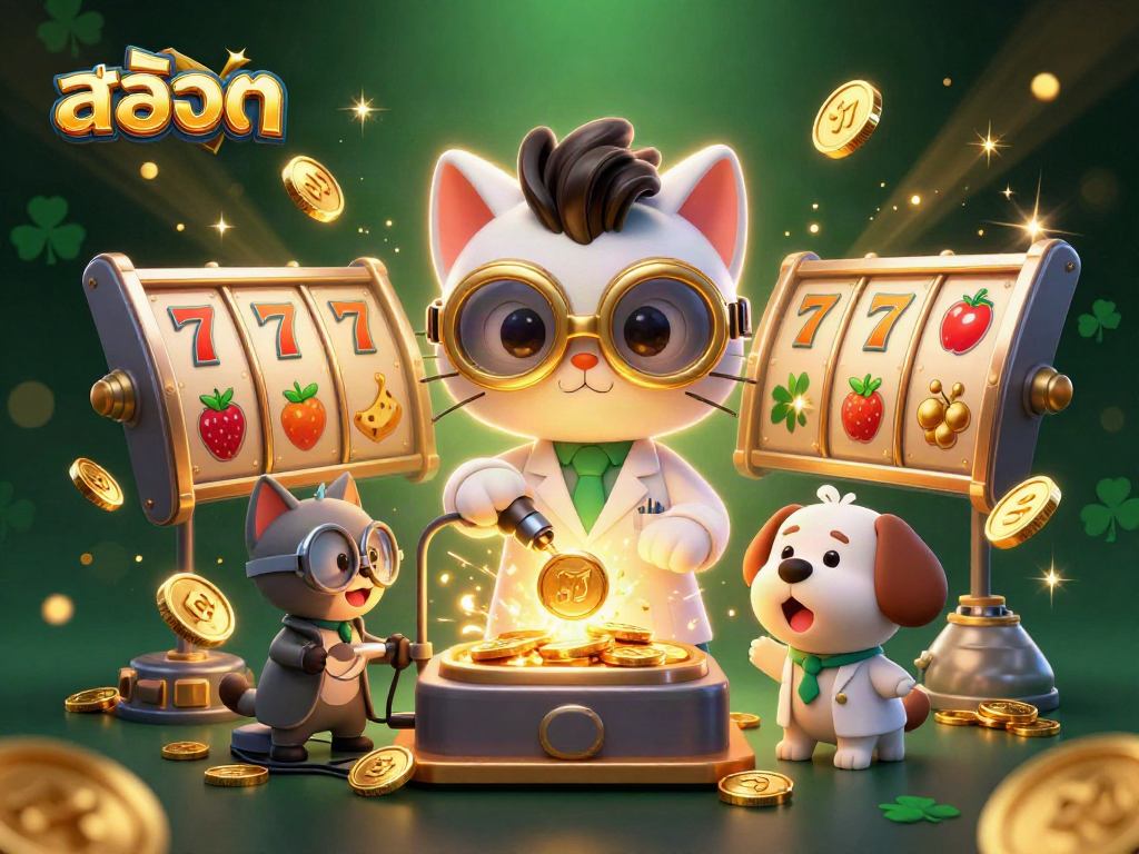 สล็อต หมุนวงล้อในภาพ 3D พร้อมตัวละครน่ารัก สร้างประสบการณ์คาสิโนที่น่าตื่นเต้น