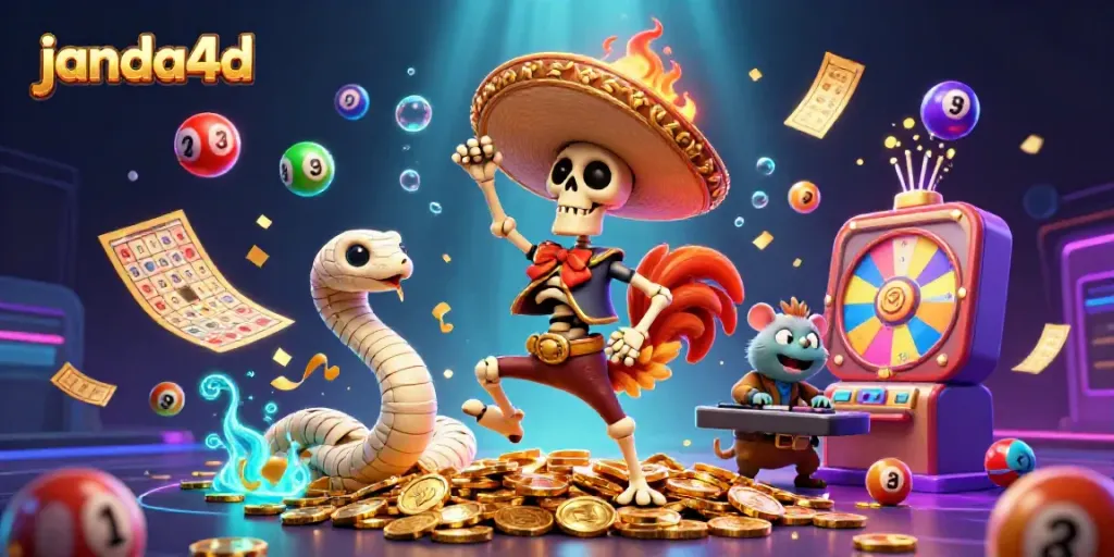 Rasakan keseruan janda4d dengan skeleton mariachi menari di atas tumpukan koin emas.