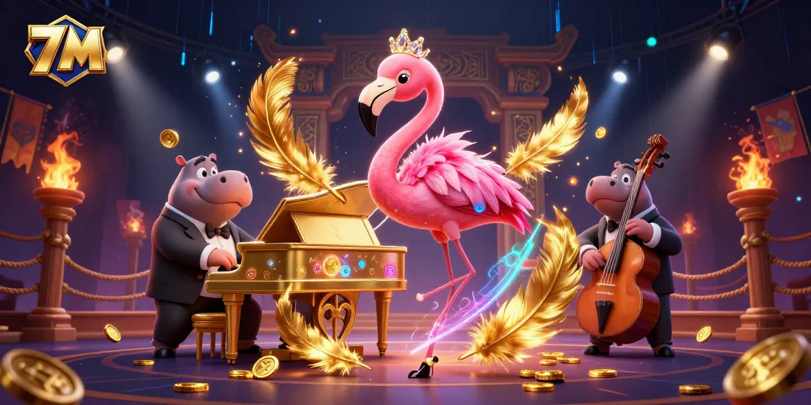 Experience rapid betting with 7M - a vibrant casino scene featuring lively characters and dynamic elements.