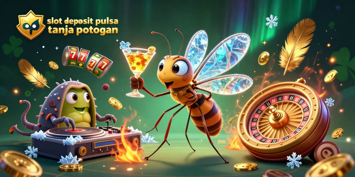 Menghadirkan slot deposit pulsa tanpa potongan dengan efek dramatis dari karakter kasino dan elemen permainan